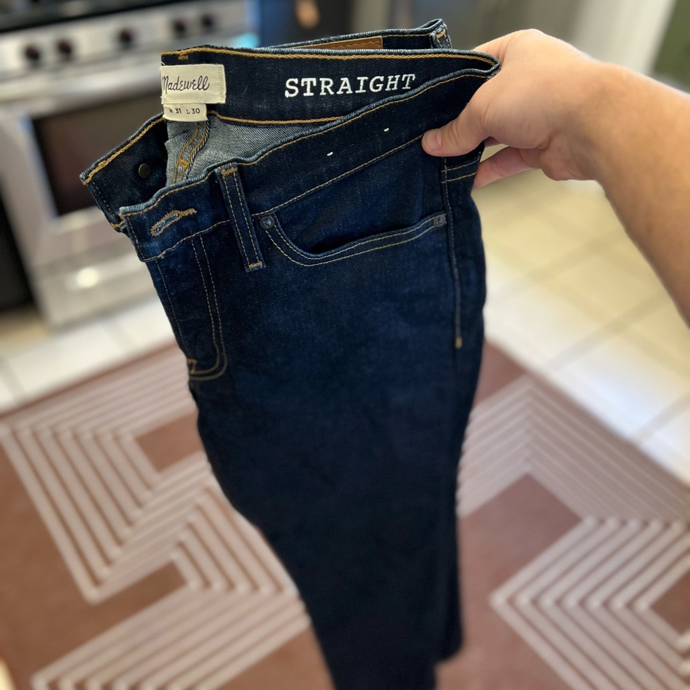 Madewell Straight Mens Jeans 31x30 Like New